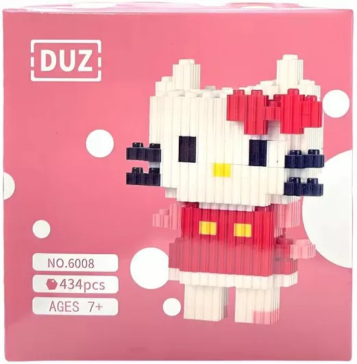 Τουβλάκια S1184 Hello Kitty για 7+ Ετών Σετ 434τμχ