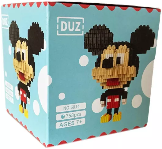 Τουβλάκια S1163 Mickey για 7+ Ετών Σετ 758τμχ