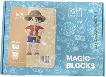Τουβλάκια S1162 One Piece Luffy για 8+ Ετών Σετ 4680τμχ