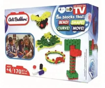 Τουβλάκια KL2798 για 4+ Ετών Σετ 170τμχ