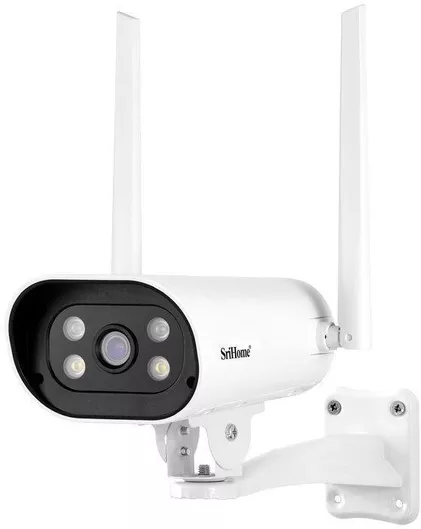 Sricam SH037B-POE IP Κάμερα Παρακολούθησης Wi-Fi Full HD+ 4MP Αδιάβροχη με Αμφίδρομη Επικοινωνία και Φακό 4mm
