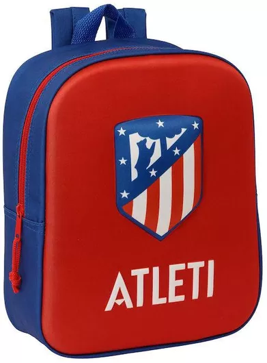 Σχολική Τσάντα Γυμνασίου/Λυκείου Atletico Madrid Κόκκινο