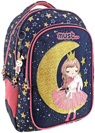 Σχολική Τσάντα Δημοτικού Must Πλάτης Girl Moon 