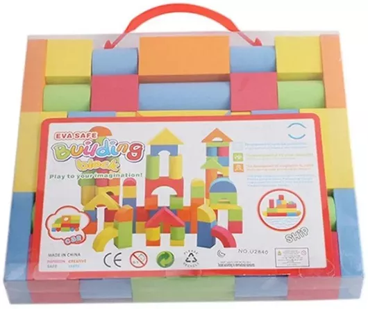 Τουβλάκια YG001 Eva Safe Blocks Σετ 38τμχ