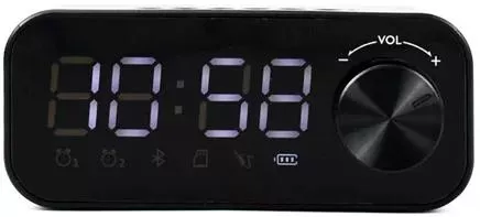 Επιτραπέζιο Ψηφιακό Ρολόι Andowl X4394 με Ηχείο Bluetooth & Ξυπνητήρι 