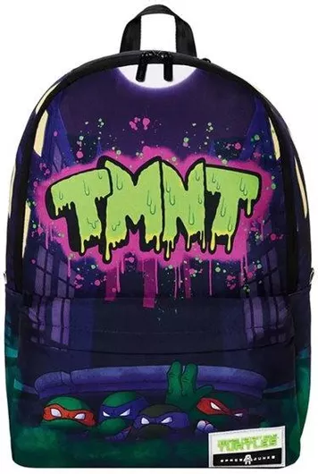 Σχολική Τσαντα Γυμνασίου/Λυκείου Πλάτης More Life TMNT Drip 2024 Πολύχρωμο