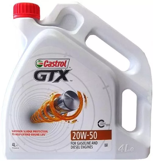 Λιπαντικό Castrol Gtx 20W/50 4lt