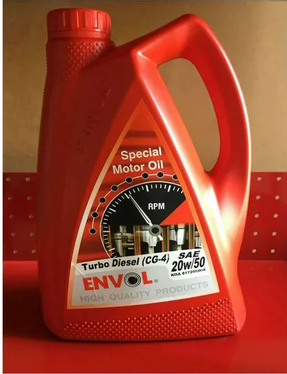 Λιπαντικό Envol Sae 20W/50 Cg-4 Turbo Diesel Rpm Special Motor Oil 4lt