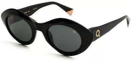 Γυναικεία Γυαλιά Ηλίου Etnia Barcelona Polarized με Κοκκάλινο Σκελετό Οβάλ Μαύρο