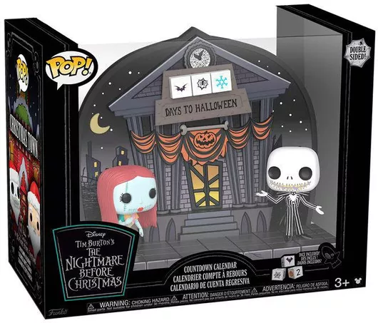 Funko Pop! Disney: Nightmare Before Christmas - Halloween Dual Side Christmas/Halloween