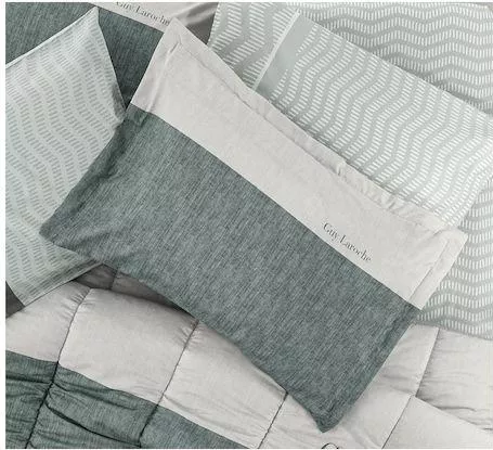 Διακοσμητική Μαξιλαροθήκη Guy Laroche 70x50cm Γκρι