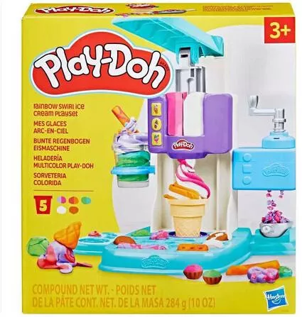 Σετ Παιχνιδιού με Πλαστελίνες Hasbro Παγωτομηχανή Play-Doh για 3+ Ετών