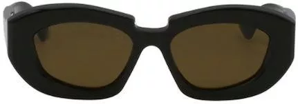 Γυναικεία Γυαλιά Ηλίου Kuboraum με Κοκκάλινο Σκελετό Πεταλούδα Μαύρο