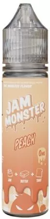 Υγρό Αναπλήρωσης Ηλεκτρονικού Τσιγάρου Monster Vape Jam Peach 60ml