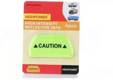 Ανακλαστική Ταινία RX1384 Σετ 4τμχ Κίτρινο