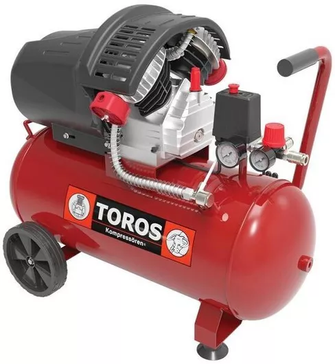 Κομπρεσέρ Αέρος Toros με Ισχύ 3hp & Αεροφυλάκιο 50lt