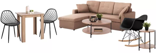 Φοιτητικό Πακέτο Επίπλων HomeMarkt Σετ 7τμχ