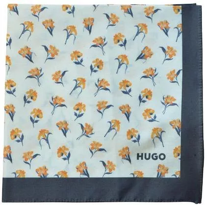 Ανδρικό Κασκόλ Hugo Boss με Σχέδιο Λευκό/Κίτρινο