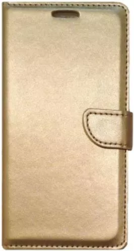 Θήκη Κινητού Wallet για Samsung Galaxy A03 με Stylus Pen & Σταντ Δερματίνη Χρυσό
