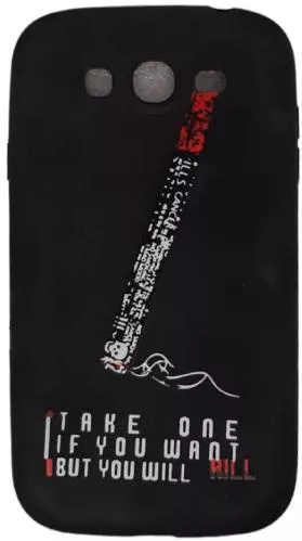 Θήκη Κινητού Back Cover με Σχέδιο Cigarette & Touchpen για Samsung Galaxy Grand Neo Σιλικόνη Μαύρο