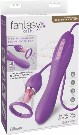 Αναρροφητής Αιδοίου Fantasy For Her Her Ultimate Pleasure Max Μοβ