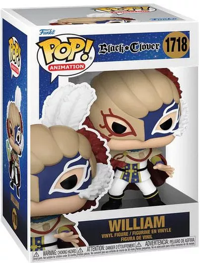 Funko Pop! Animation: Black Clover - Clover William 1718