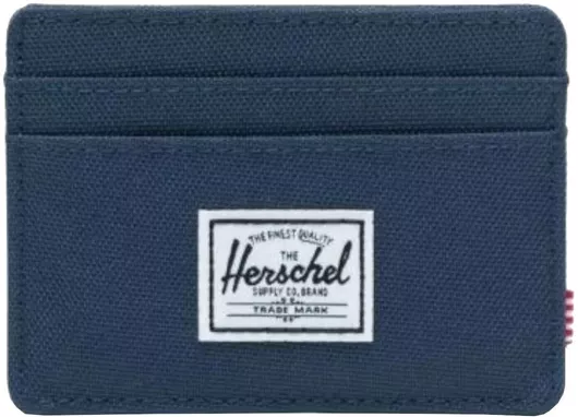 Ανδρικό Πορτοφόλι Herschel Καρτών Charlie από Ύφασμα με RFID Μπλε