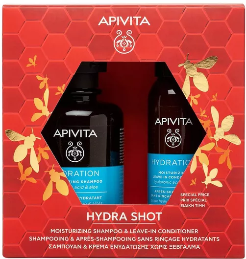 Apivita Hydration Σετ Περιποίησης Μαλλιών Ενυδάτωσης με Σαμπουάν και Conditioner 2τμχ