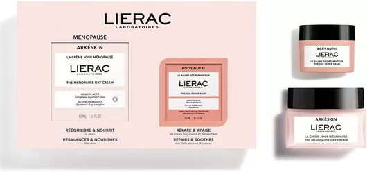 Κρέμα Lierac Areskin The Manopause Day Cream 50ml & Body-Nutri The SOS Repair Balm 30ml