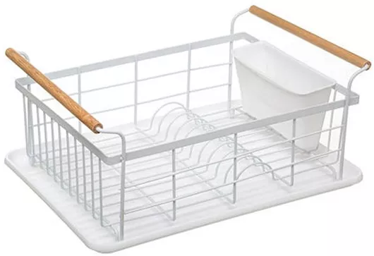 Στεγνωτήρας Νεροχύτη 5five-Simply Smart 181805A Μέταλλο Νεροχύτη 43x32x18.7cm Λευκό