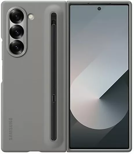 Samsung Back Cover Σιλικόνης Γκρι Galaxy Z Fold6