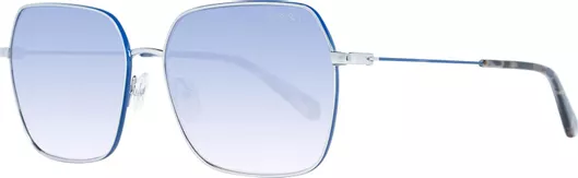 Γυαλιά Ηλίου Ενηλίκων Gant 60mm Ορθογώνιο Unisex Μεταλλικά Ασημί