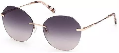 Γυαλιά Ηλίου Ενηλίκων Gant 58mm Στρογγυλό Unisex Μεταλλικά Ροζ χρυσό