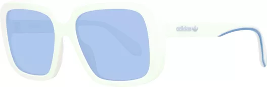 Γυαλιά Ηλίου Ενηλίκων Adidas 56mm Ορθογώνιο Unisex Κοκκάλινα Λευκό