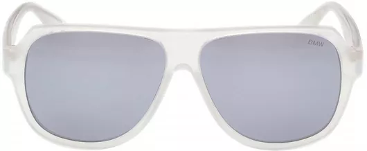 Γυαλιά Ηλίου Ενηλίκων BMW 59mm Ορθογώνιο Unisex Κοκκάλινα Λευκό