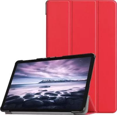 Θήκη Tablet Book Cover Tri-Fold για Lenovo Tab M10 Plus 3rd Gen 10.6" Κόκκινο