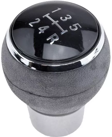 Πόμολο Αυτοκινήτου AJS Parts GZB-MS-000 για Mitsubishi Lancer 2008 5 Ταχυτήτων Μαρκέ Μαύρο