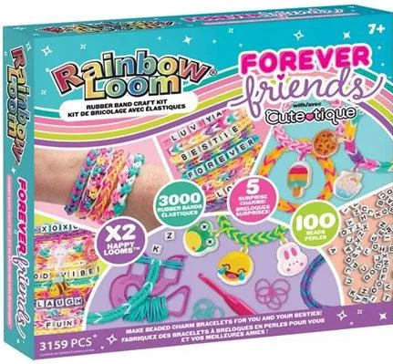 Rainbow Loom Cute-tique Σετ Βραχιόλια Forever Friends R0173