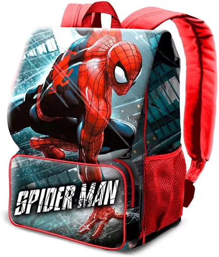 Σχολική Τσάντα Δημοτικού Karactermania Spiderman Κόκκινο
