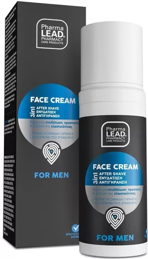 Ανδρική Κρέμα Προσώπου PharmaLead Cream για Ακμή, Ανάπλαση & Αντιγήρανση 50ml
