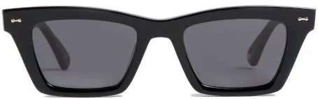 Γυαλιά Ηλίου Peter And May Κοκκάλινα Πεταλούδα Μαύρο Γκρι Φακό 50mm