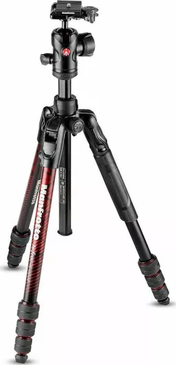 Τρίποδο Manfrotto BeFree Advanced Aluminum Travel - Φωτογραφικό Red