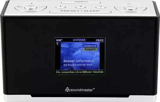 Ραδιόφωνο Soundmaster UR240SW Επιτραπέζιο DAB Μαύρο