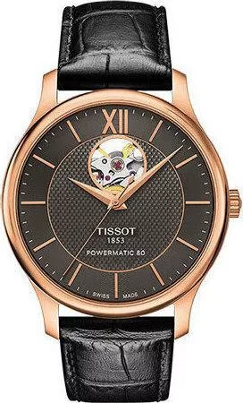 Ανδρικό Ρολόι Tissot Tradition Powermatic 80 Open Heart