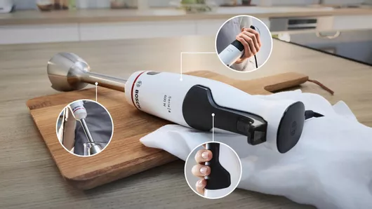 Bosch Ραβδομπλέντερ με Πλαστική Ράβδο 600W Μαύρο