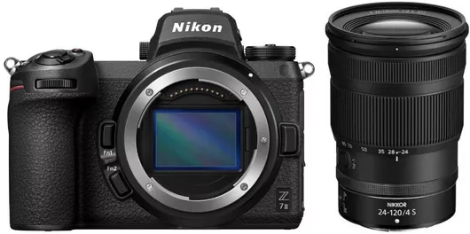 Mirrorless Φωτογραφική Μηχανή Nikon Z7 II Full Frame Kit Z 24-120mm F4 S Black