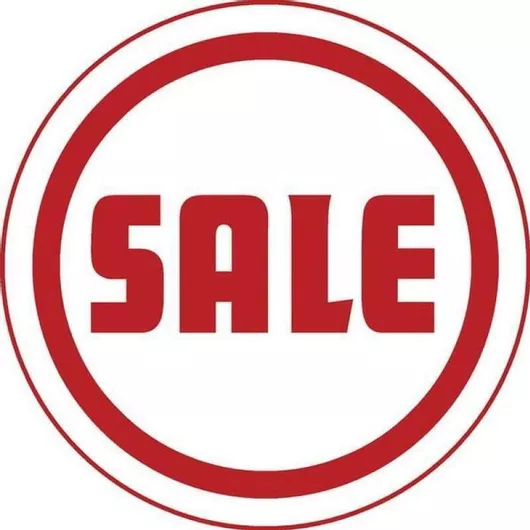 Αυτοκόλλητο Βιτρίνας Εκπτώσεων 25x25cm 1377463763021