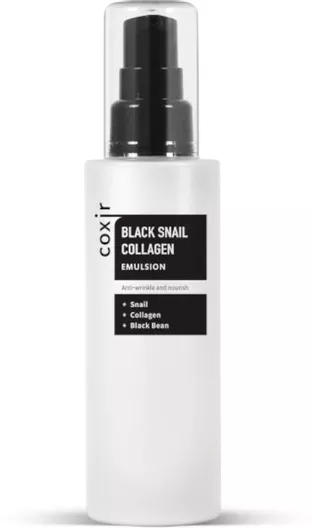 Γαλάκτωμα Προσώπου Coxir Black Snail Collagen Αντιγηραντικό με Έκκριμα Σαλιγκαριού & Κολλαγόνο 100ml