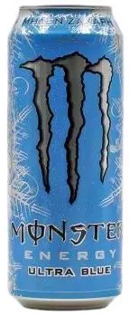 Αναψυκτικό Monster Ultra Blue Energy Drink με Ανθρακικό Κουτί 500ml