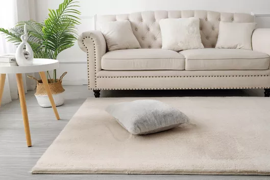 Σετ Χαλιά Κρεβατοκάμαρας Beauty Home Rabbit Art 9641 3τμχ Εκρού 